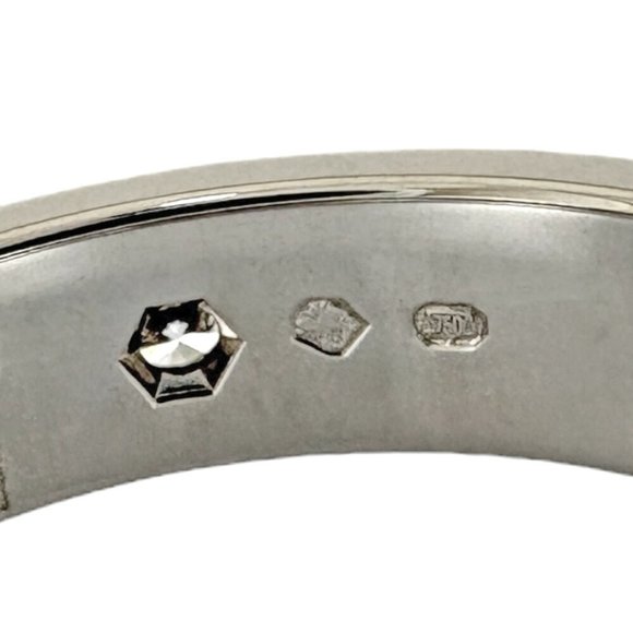 CARTIER Love 1P Diamond Ring 18K Size 4.75 #49 ⭐ - Picture 7 of 7